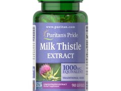 Puritan Pride, Milk Thistle 4:1 Extract 1000mg - 90 capsule